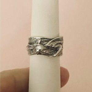 Mignon Faget Silver Knot Ring